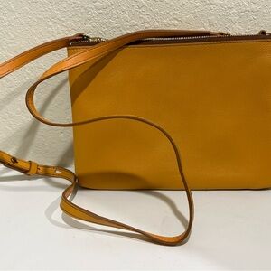 Fossil Sunflower Yellow Crossbody Bag